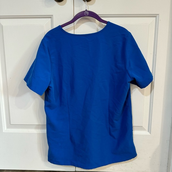 Figs Scrubs Blue Top Size M - Picture 2 of 3